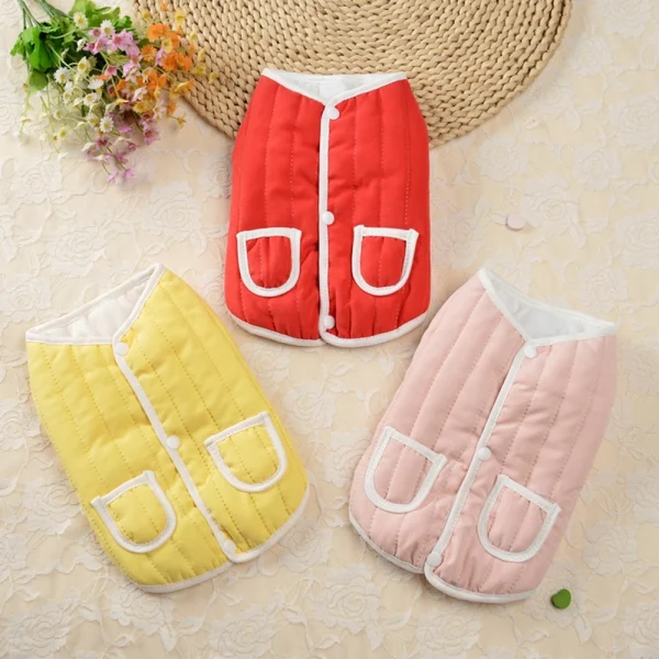 Cotton Padded Puppy Vest