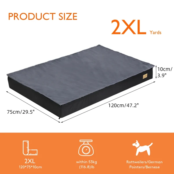 Washable Comfortable Orthopedic Dog Bed Sponge Foam
