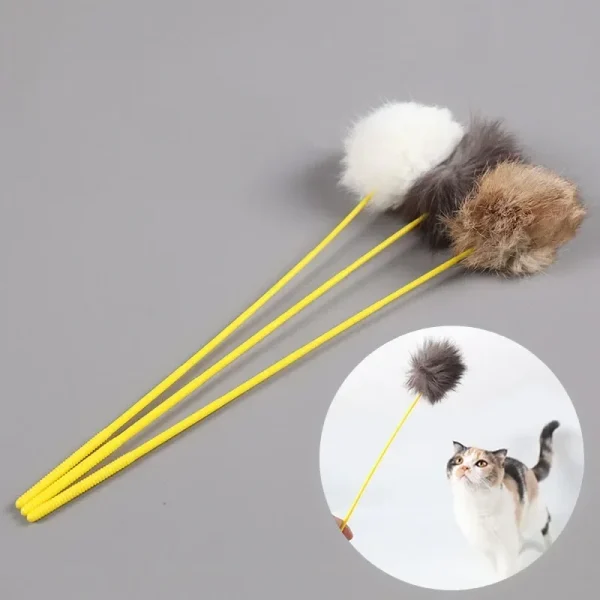 Stick Faux Rabbit Fur